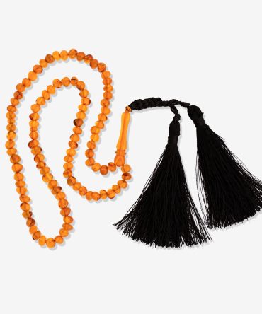 سبحة دائري حر عسلي 127