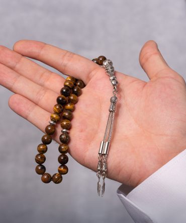 سبحة حجر عين النمر