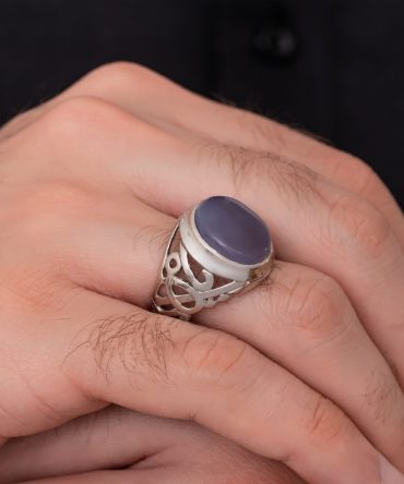 خاتم حجر العقيق اليماني السماوي