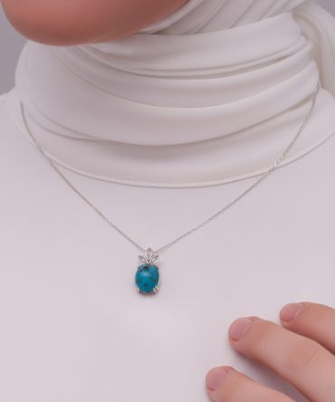 قلادة فيروز نسائي
