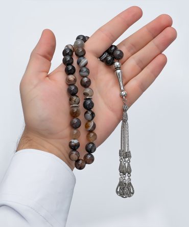سبحة عقيق شجري